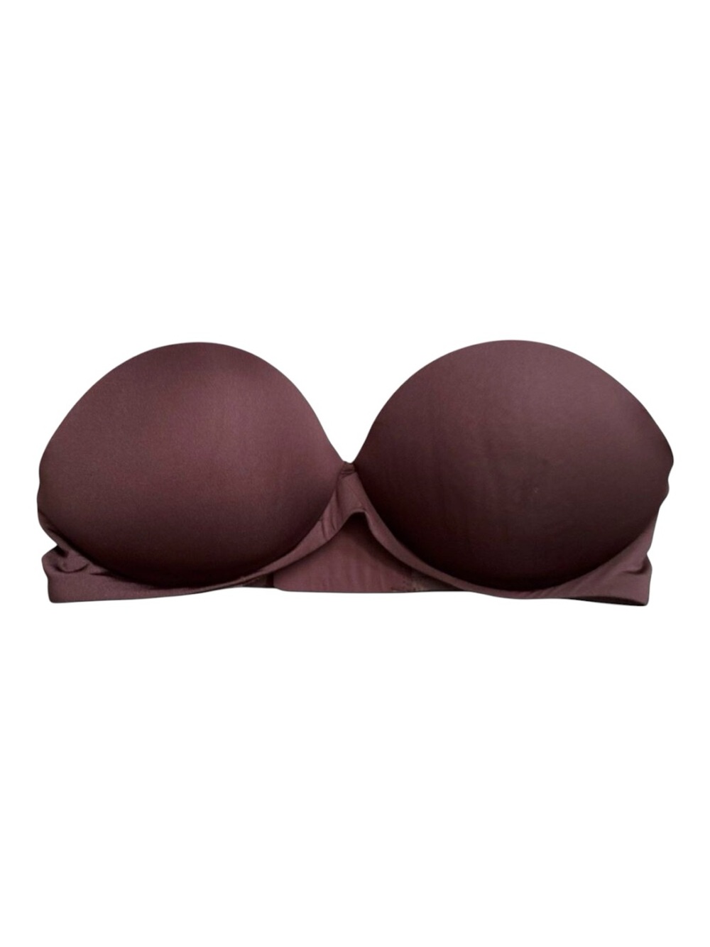 Skims Fits Everybody Strapless Bra Womens 32C Brown Underwire Convertible
